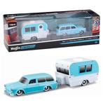 Maisto vw squareback met caravan 1/64 nieuw!, Enlèvement ou Envoi, Neuf