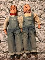 Vintage Laurel en hardy poppen, Antiek en Kunst, Ophalen