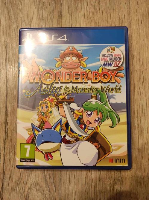 Wonder Boy Asha in Monster World, Games en Spelcomputers, Games | Sony PlayStation 4, Gebruikt, Platform, Vanaf 7 jaar, Ophalen of Verzenden