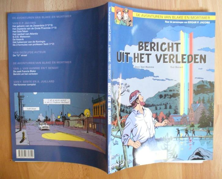 BLAKE EN MORTIMER - BERICHT UIT HET VERLEDEN - EERSTE DRUK, Boeken, Stripverhalen, Zo goed als nieuw, Eén stripboek, Ophalen of Verzenden