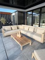 Metropolitan loungeset 4 seasons outdoor Latte kleur, 6 zitplaatsen, Bank, Ophalen of Verzenden, Loungeset
