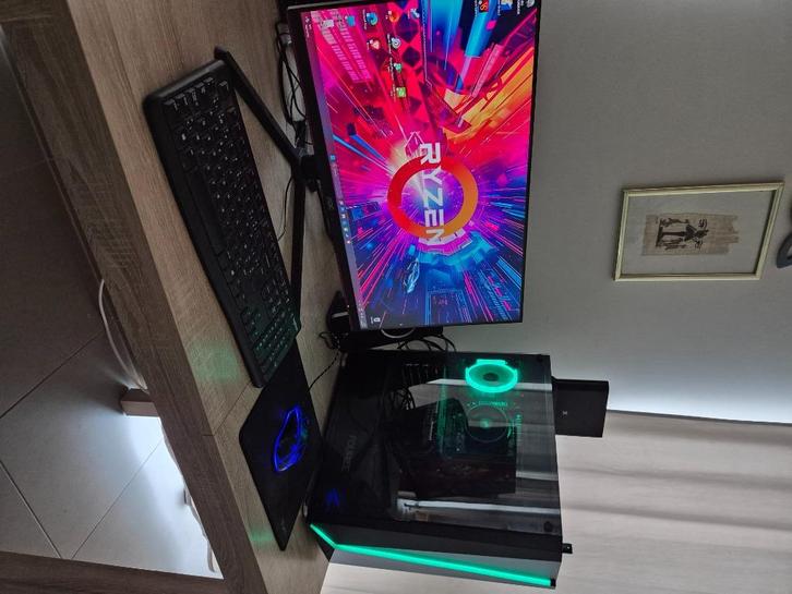 Jeu PC, Informatique & Logiciels, Ordinateurs de bureau, Comme neuf, 4 Ghz ou plus, HDD, SSD, 16 GB, Avec carte vidéo, Avec moniteur