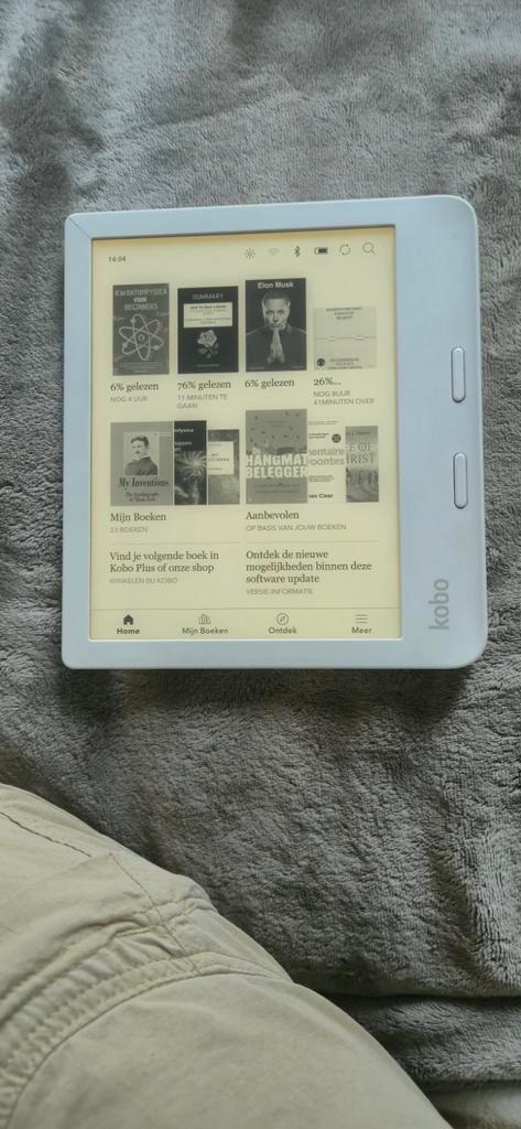 E-reader kobo libra 2 (wit), Computers en Software, E-readers, Ophalen of Verzenden
