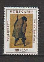Suriname 1971 Schilderij Pieter Bruegel 30+15 cent **, Postzegels en Munten, Postzegels | Suriname, Verzenden, Postfris