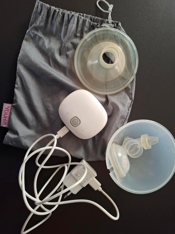Enkelvoudige elektrische borstkolf Youha, Kinderen en Baby's, Babyvoeding en Toebehoren, Zo goed als nieuw, Borstkolf, Ophalen of Verzenden