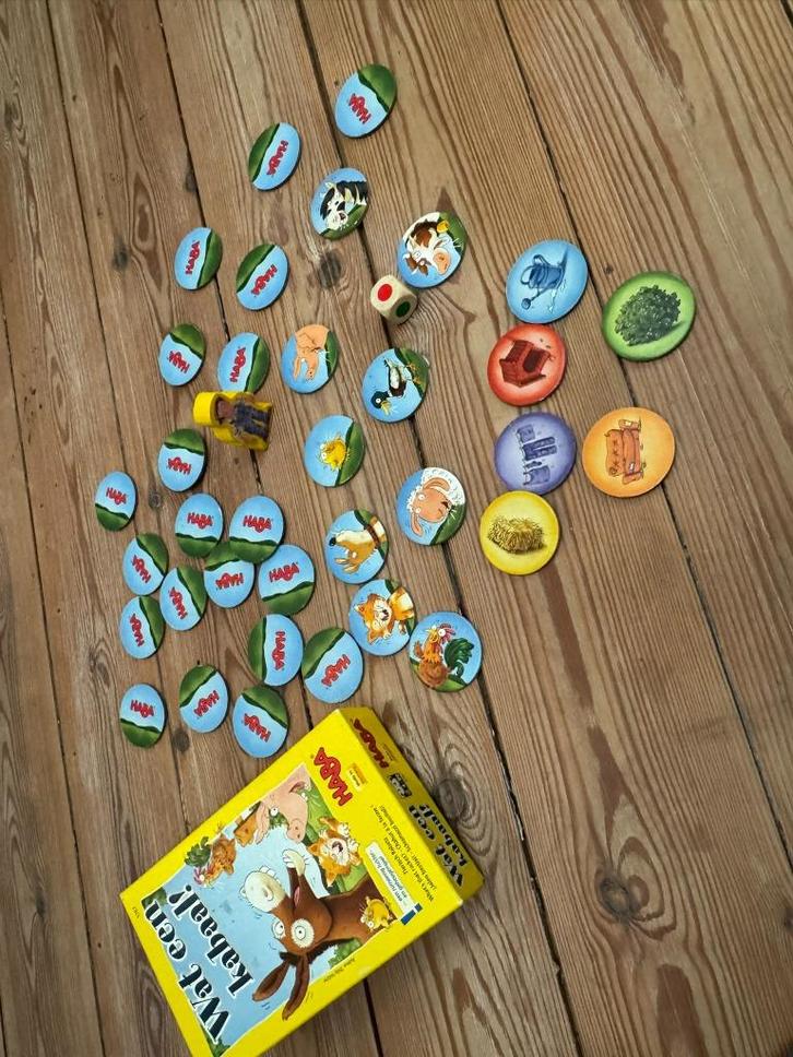 HABA - Wat een kabaal!, Hobby en Vrije tijd, Gezelschapsspellen | Bordspellen, Zo goed als nieuw, Een of twee spelers, Drie of vier spelers