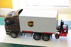 Bruder -UPS truck met heftruck, Ophalen of Verzenden, Gebruikt, Jongen of Meisje
