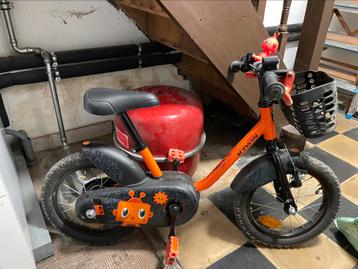 Vélo enfant B’Twin Décathlon 14 pouces – Très bon état beschikbaar voor biedingen