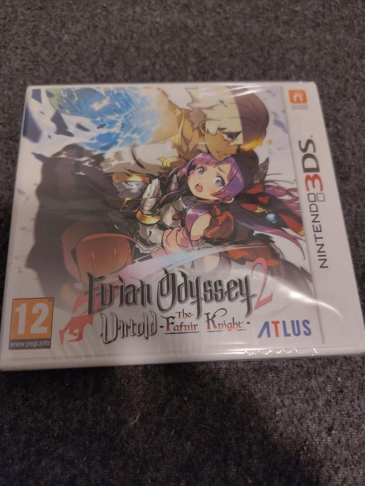 Etrian Odyssey 2 Untold: The Fafnir Knight 3DS game (sealed), Games en Spelcomputers, Games | Nintendo 2DS en 3DS, Nieuw, Role Playing Game (Rpg)