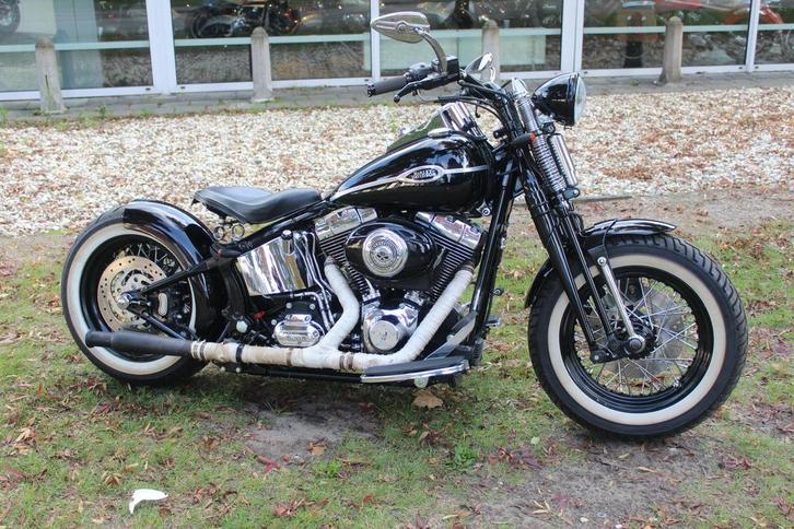 Harley-Davidson Softail Springer FLST-SC special, Motoren, Motoren | Harley-Davidson, Bedrijf, Chopper