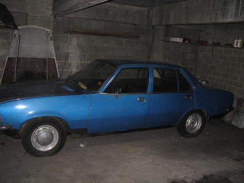 Opel Rekord 1974, Auto's, Oldtimers, Particulier, Opel, Benzine, Berline, 4 deurs, Handgeschakeld, Blauw, Zwart, Ophalen