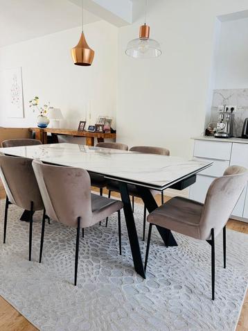 Table a manger XXL MAISON avec 8 Chaises, Maison & Meubles, Tables | Tables à manger, Enlèvement, Comme neuf