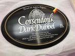 Corsendonk bier dark dubbel metalen reclamebord, Verzamelen, Merken en Reclamevoorwerpen, Ophalen of Verzenden, Nieuw, Reclamebord