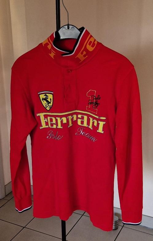 Polo Ferrari👍super Polo = TOP👍t: m, Vêtements | Hommes, Polos, Comme neuf, Taille 48/50 (M), Rouge, Enlèvement ou Envoi