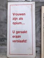Tegel met spreuk, Ophalen of Verzenden, Zo goed als nieuw