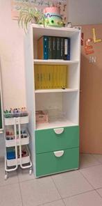 Boekenkast Ikea, Huis en Inrichting, Ophalen, 50 tot 100 cm, Zo goed als nieuw, Met lade(s)