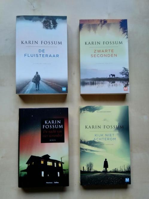 Boeken Karin Fossum: 2 euro /stuk, Boeken, Thrillers, Zo goed als nieuw, Ophalen of Verzenden