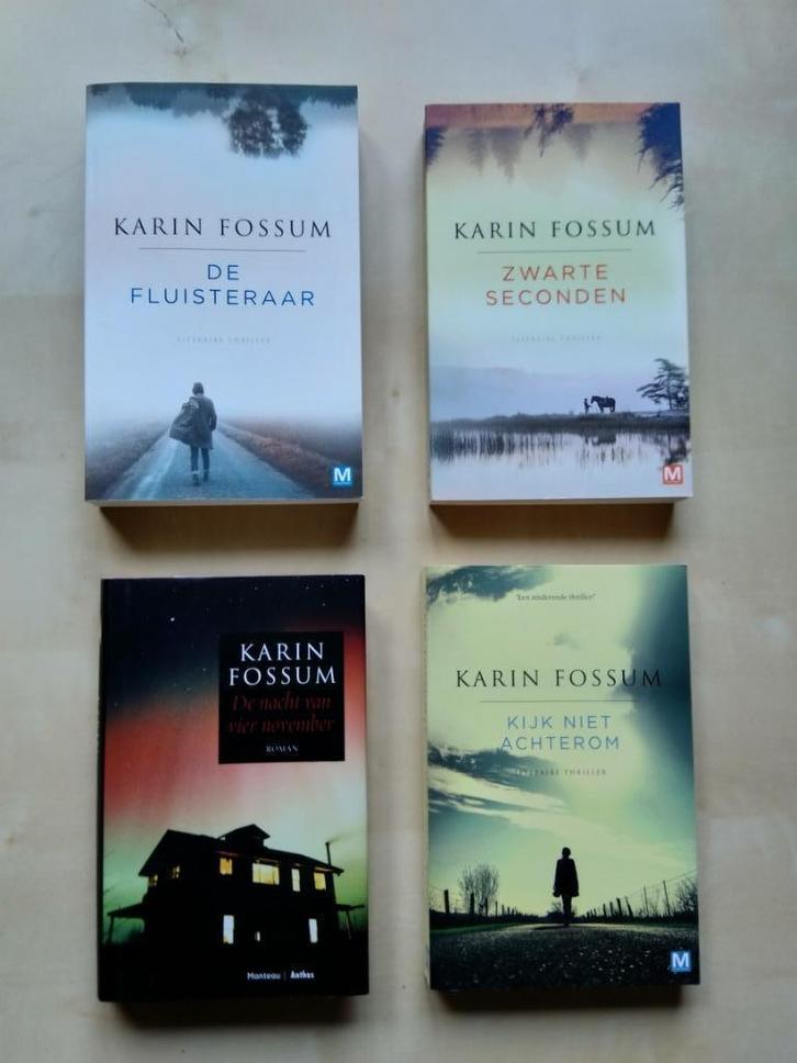 Boeken Karin Fossum: 2 euro /stuk, Livres, Thrillers, Comme neuf, Enlèvement ou Envoi