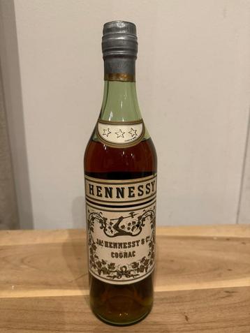 Fles cognac Hennessy 1959 beschikbaar voor biedingen