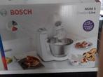 BOSCH keukenmachine (MUM58234)  keukenrobot, 3 tot 4 liter, Nieuw, Vaatwasserbestendig, 3 snelheden of meer