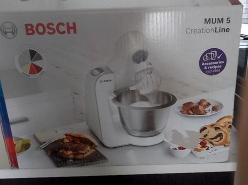 BOSCH Robot de cuisine (MUM58234) - NEUVE, Electroménager, Mélangeurs de cuisine, Neuf, 3 à 4 litres, 3 vitesses ou plus, Résiste au lave-vaisselle