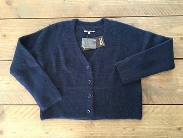 JBC, blauwe winter cardigan / vest 140 (nieuw) beschikbaar voor biedingen