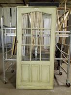 Porte bois moulurée vitrée (PO19A-B), Enlèvement, Utilisé