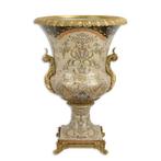 Prachtige Porseleinen Urn / Vaas met Bronzen Monturen, Antiek en Kunst, Verzenden