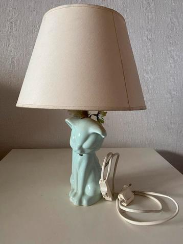 Schitterende bedlamp met figuur Hoogte 40 cm beschikbaar voor biedingen