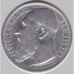 België 1 frank, 1904 Leopold II  Nederlands - 'DER BELGEN', Zilver, Ophalen of Verzenden, Zilver, Losse munt