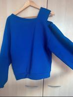 Toffe sweater One shoulder maat Tu . Kobaltblauw, Kleding | Dames, Ophalen of Verzenden, Zo goed als nieuw