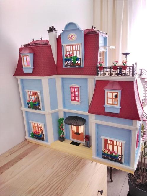 Playmobil groot herenhuis + 6 meubelsetjes, Kinderen en Baby's, Speelgoed | Playmobil, Ophalen of Verzenden