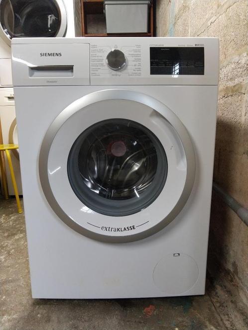 Lave linge 7 kg Siemens IQ 300 "Sous garantie" A+++, Elektronische apparatuur, Wasmachines, Zo goed als nieuw, Voorlader, 6 tot 8 kg