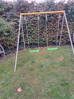 Dubbele metalen kinderschommel, Enlèvement, Comme neuf, Balançoire