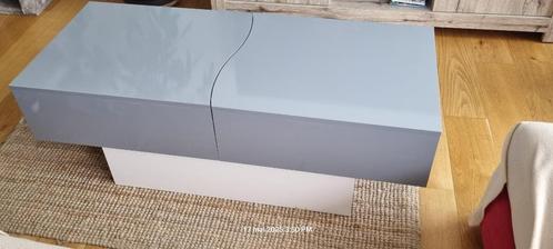 Woonkamertafel met bar, Huis en Inrichting, Tafels | Salontafels, Zo goed als nieuw, Minder dan 50 cm, 50 tot 100 cm, 100 tot 150 cm