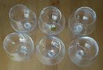6 vintage Cognacglazen Cristal d'Arques, Ophalen