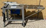 HBM 2000W Cirkelzaagtafel met roltafel (315 mm), Ophalen, Zo goed als nieuw, 1200 watt of meer, 70 mm of meer