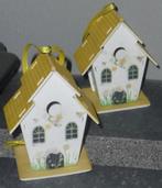 Paasdecoratie : 3 huisjes voor de Paasboom, Ophalen of Verzenden, Zo goed als nieuw