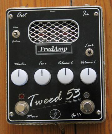 Préampli guitare Fredamp Fender Tweed 5E3