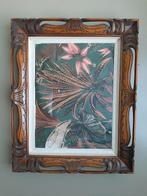 Houten fotokader art deco, Ophalen, Zo goed als nieuw, Foto of Poster, Minder dan 50 cm