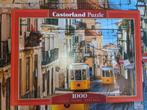Puzzle Lisbon Trams Portugal 1000 pièces Castorland, Comme neuf, 500 à 1500 pièces, Puzzle, Enlèvement ou Envoi