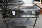 Alpeninox dubbele friteuse – professioneel RVS toestel, Ophalen, Gebruikt, Fornuis, Frituur en Grillen