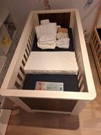 Kinderbed + toebehoren, Ophalen, 70 tot 85 cm, 140 tot 160 cm, Zo goed als nieuw