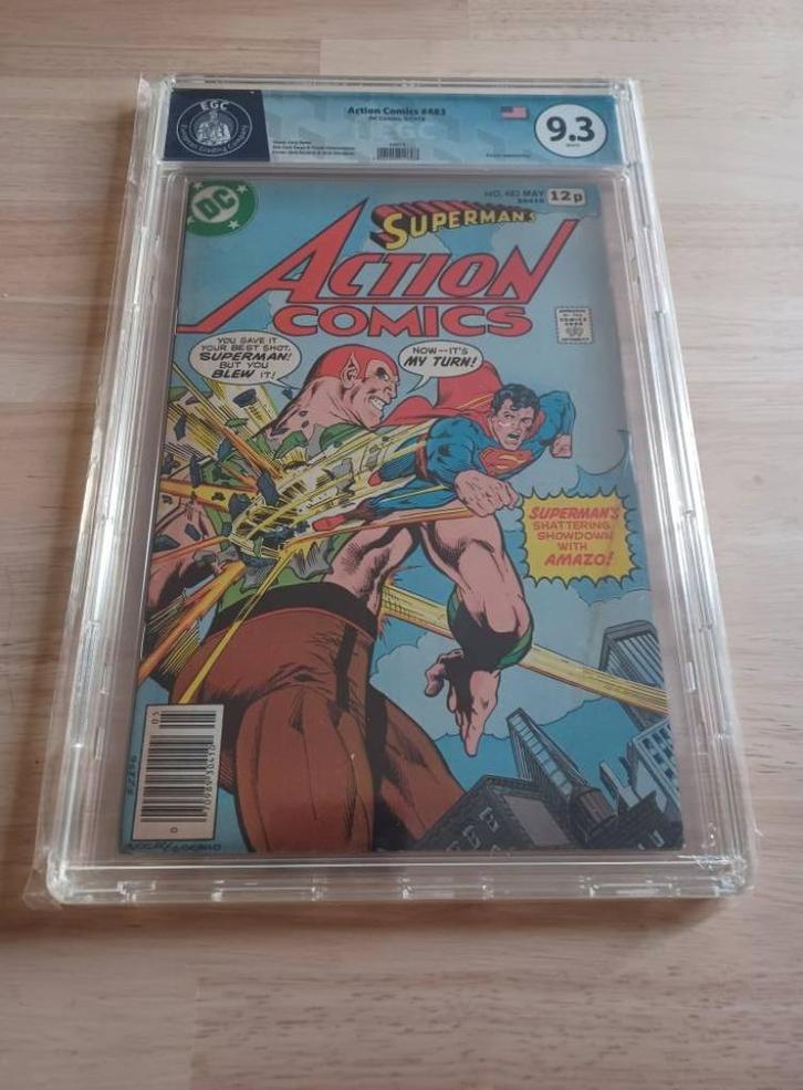 Action Comics Superman 483 - UK edition 1978, Boeken, Strips | Comics, Nieuw, Eén comic, Overige gebieden, Ophalen of Verzenden