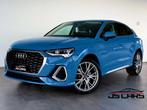 Audi Q3 SPORTBACK 45 TFSIE PHEV*S-LINE*COCKPIT*GPS*CAMERA*, Auto's, 4 cilinders, Blauw, Alcantara, 1395 cc