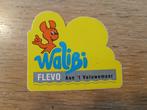 oude sticker Walibi Flevo, Comme neuf, Autres types, Enlèvement ou Envoi