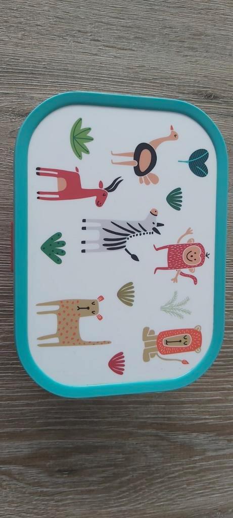 Boite à pain-Lunchbox-Mepal amis les animaux, Divers, Fournitures scolaires, Comme neuf, Enlèvement ou Envoi