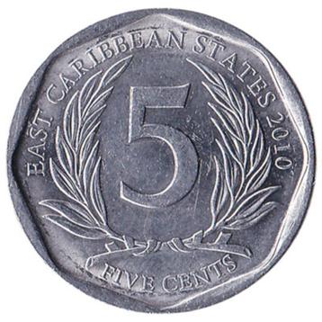 munten Oost Caribische dollar