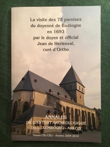 Visite des 75 paroisses doyenné Bastogne 1693
