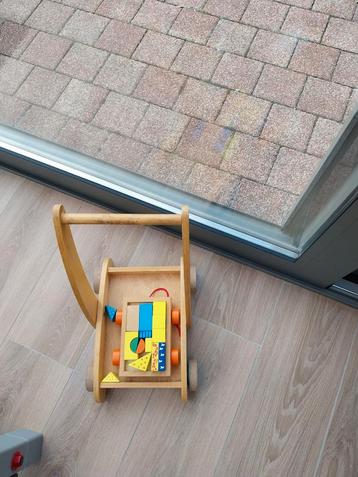 Loopkar duwkar met blokken, Enlèvement, Utilisé